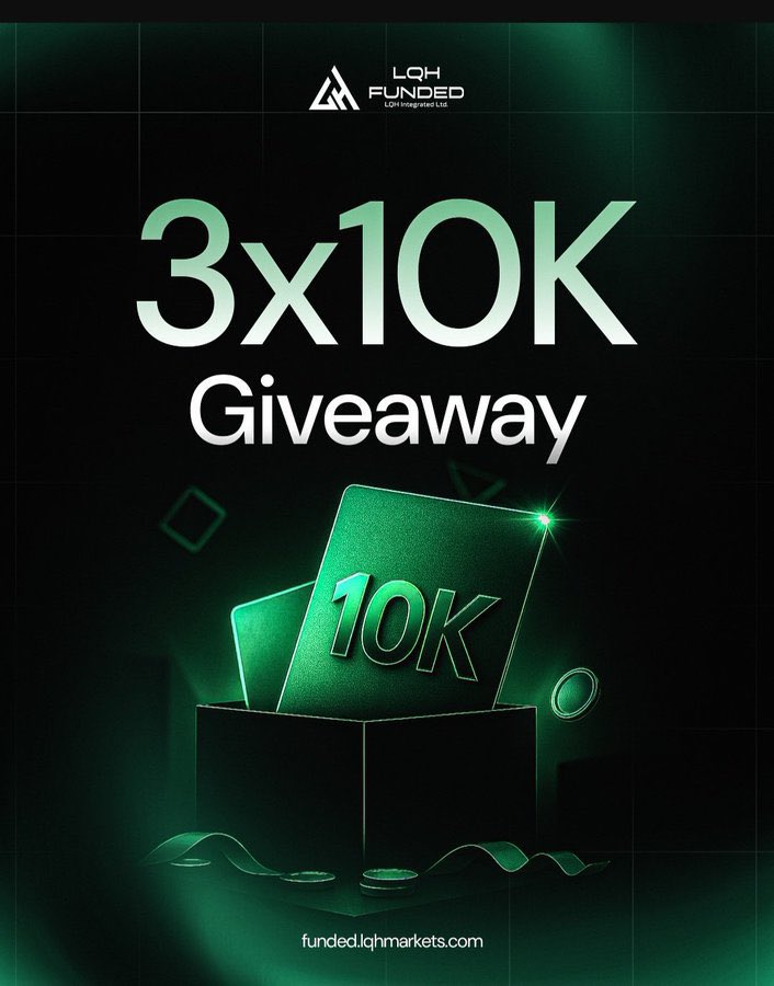🚨 $30K GIVEAWAY ALERT 🚨

✅ Follow  @Musabfx_ <a href="/lqhfunded/">LQH Funded</a> <a href="/LQHMarkets/">LQHMarkets</a>

✅ Like&amp;Repost

✅ Tag 3 traders 

✅ Engage quoted tweet 

@illatu <a href="/arhmad_bbn/">Yøung Trader</a> <a href="/daraja/">Adamou Sadou Daraja</a> <a href="/Ismail_zakx/">Ismail zakx</a> <a href="/ictwizard_/">ł₵₮_₩łⱫ₳ⱤĐ</a> 

Winners will be picked in 72 hours
