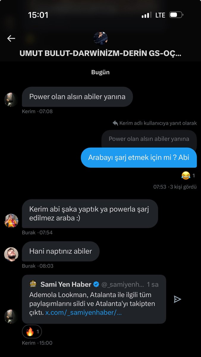 Şu son mesajı atan arkadaşın mesajı attığı sırada kınası yapılıyor..