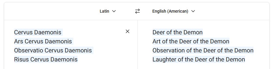 Cervus Daemonis tweet media
