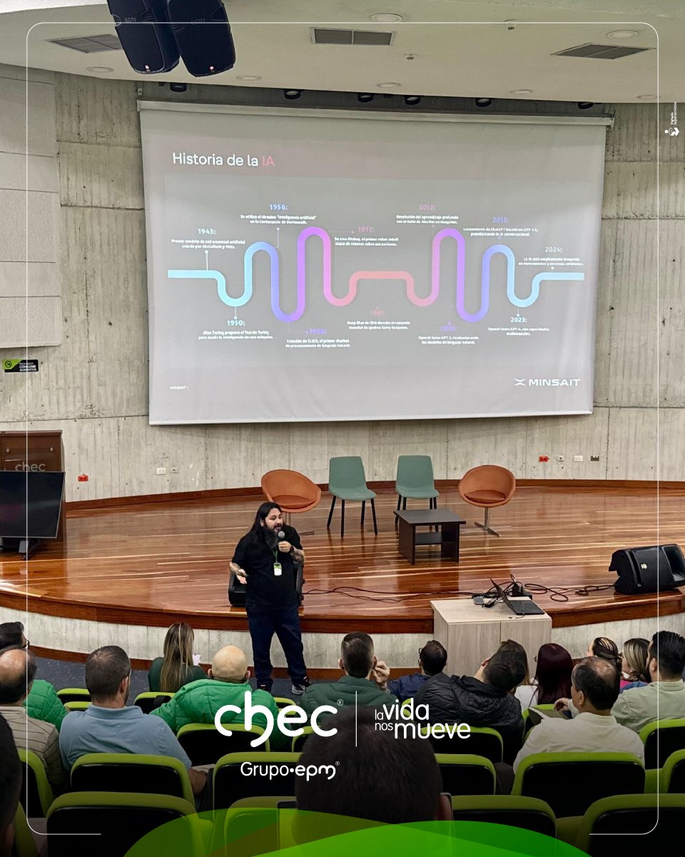 CHECGrupoEPM's tweet image. En CHEC, la seguridad es una prioridad. Durante esta semana, nos dedicamos a fortalecer los hábitos informáticos seguros de nuestros colaboradores, porque sabemos que la primera línea de defensa está en cada uno de nosotros. 💪

#CHEC #GrupoEPM #lavidanosmueve