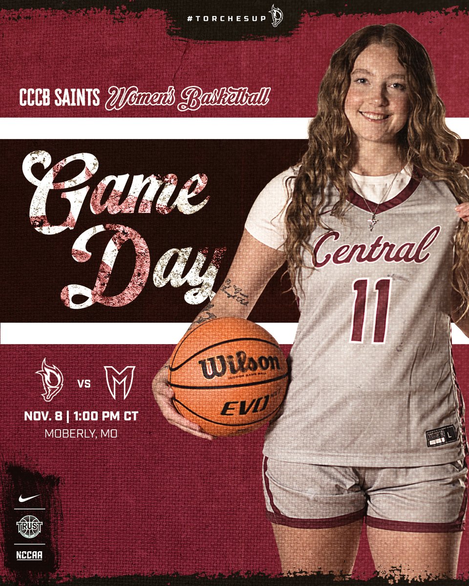 CBUSaints's tweet photo. 🏀WBB GAMEDAY🏀

Looking to bounce back today!

🕖 1:00 PM
🆚 Maranatha Baptist University
📍 Pelfrey Hall | CCCB Campus | Moberly, Mo.
📺 https://t.co/uu0beIuODh

#TorchesUp🔥 https://t.co/VEAu4f9vY7