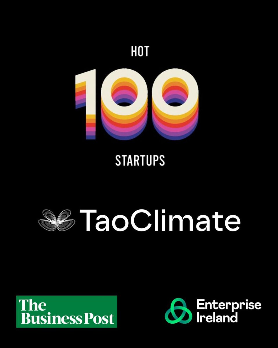 Yay! Tao Climate has made the prestigious Irish Sunday Business Post Hot 100 Startups!
eu1.hubs.ly/H0psm0-0