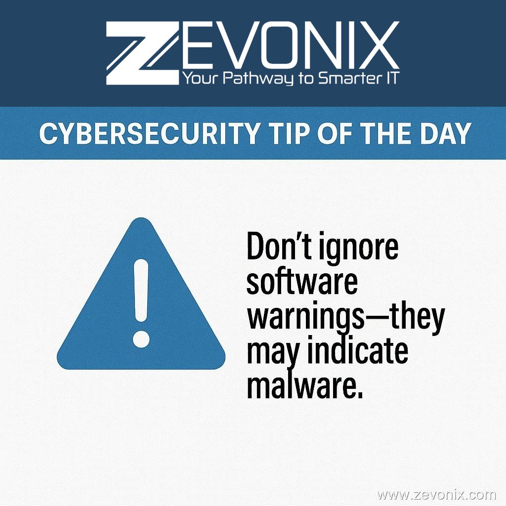 Zevonix_IT's tweet image. ⚠️ Don’t ignore software warnings!
They may signal malware or other security risks.
👉 zurl.co/ELKux

#CyberSecurity #MalwareProtection #Zevonix