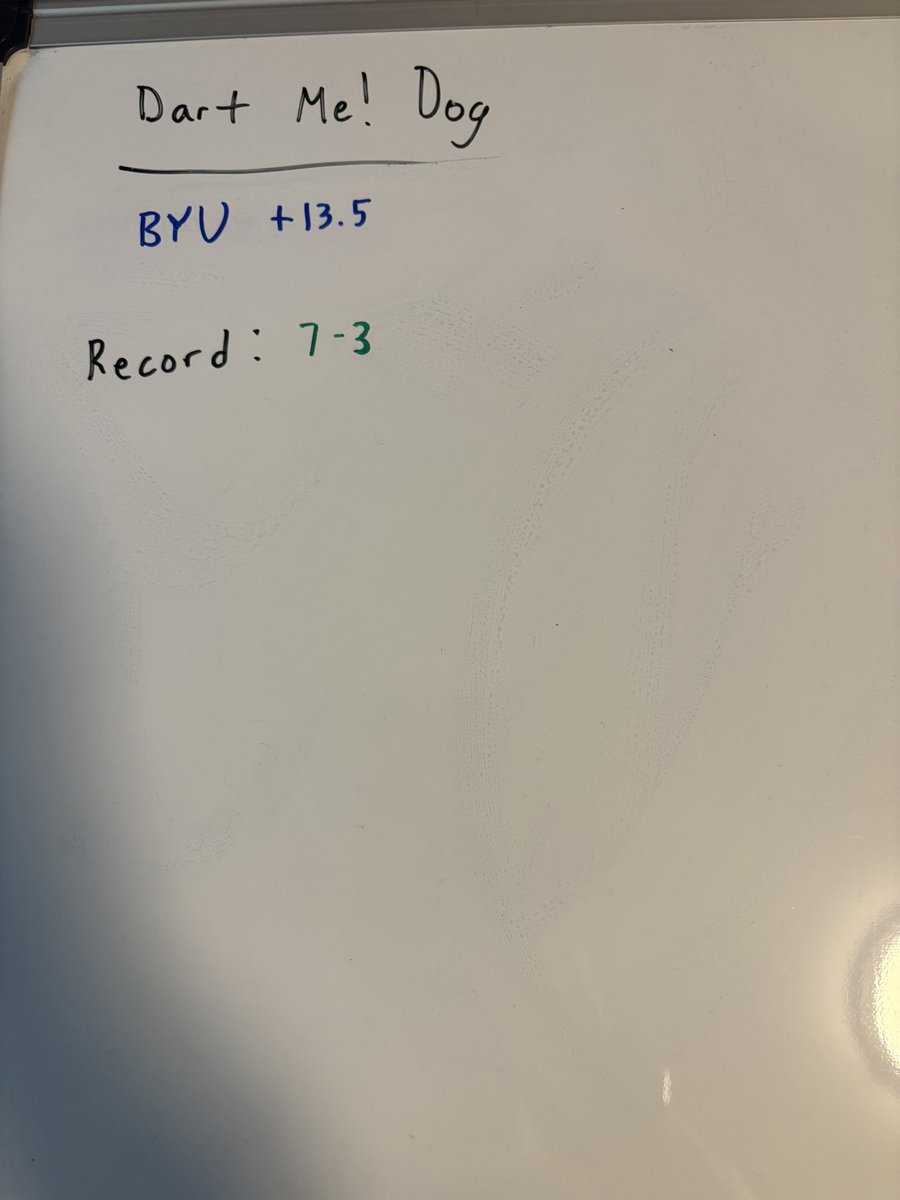 DartMe2's tweet photo. Going back to BYU for the Dart Me! Dog. BYU +13.5. 🚬🙋‍♂️🐶 https://t.co/4cxnek9hf7