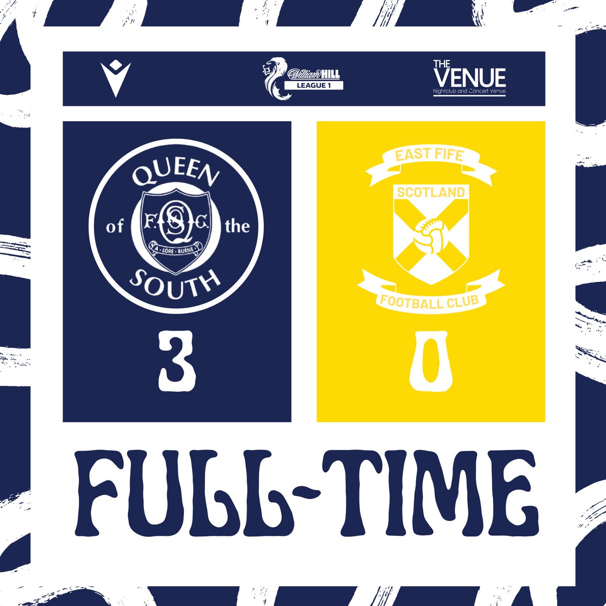 3 goals and 3 points!

#QOSESF | #League1 | #TheDoonhamers