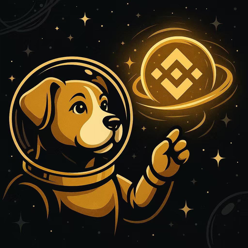 dogheadbsc's tweet photo. The dog doesn’t bark — it builds. 🐾

#meme #bsc #doghead https://t.co/suBDMkhNyQ