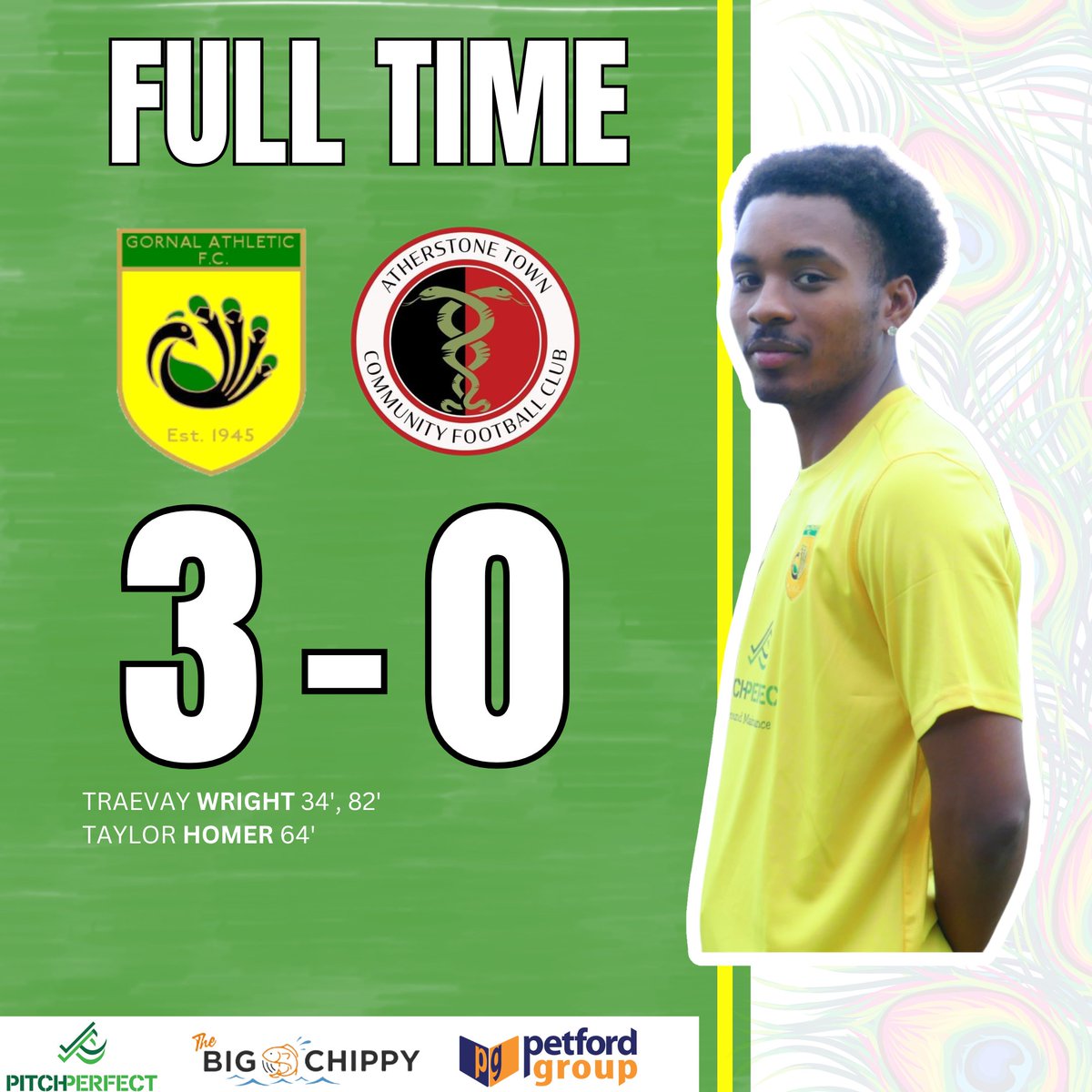 GornalAyWe's tweet image. FULL TIME

Job Done.  
Onto Round Three 

Best of luck to Atherstone for the rest of the season.