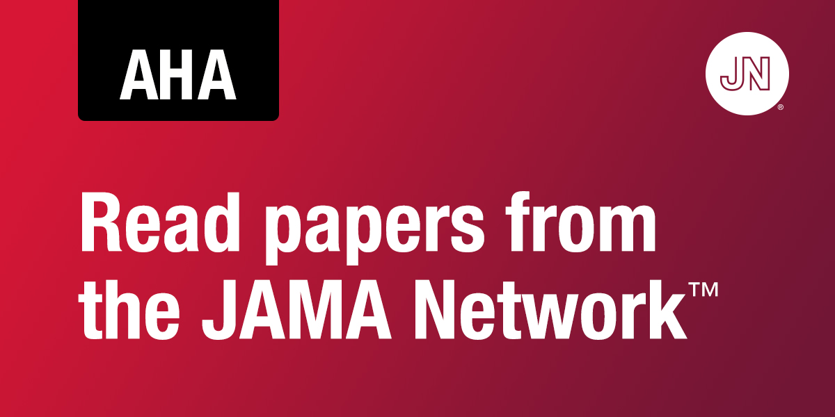 📣 Presented today at #AHA25: 

📚 Caffeinated Coffee Consumption or Abstinence to Reduce Atrial Fibrillation: The DECAF Randomized Clinical Trial, from <a href="/JAMA_current/">JAMA</a>.

🔗 Free to read online. ja.ma/4onuieW