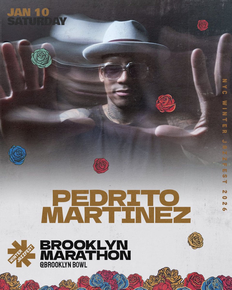 🔥 Born in Havana’s Cayo Hueso neighborhood — where rumba never stops — Pedrito Martínez has become one of the world’s most electrifying percussionists and bandleaders. 
#PedritoMartinez #WinterJazzfest #AfroCubanJazz #Rumba #Havana #JazzFestival #LatinJazz #PercussionMaster