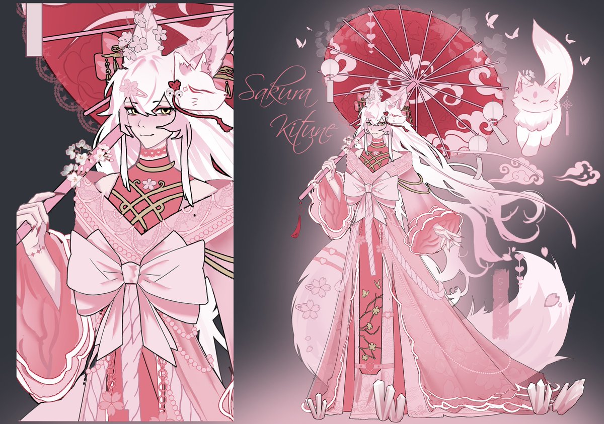 May I ask you for retweets please? 🙏
Looks like not many people saw my recent design😢
 
So this time she comes with a new fullbody version — available as a set price! 𓂃˖ ࣪⊹
SP: 280$ (includes commercial &amp; #VTuber use + chibi version)

Details below ⇣ 
#adopt #adoptable