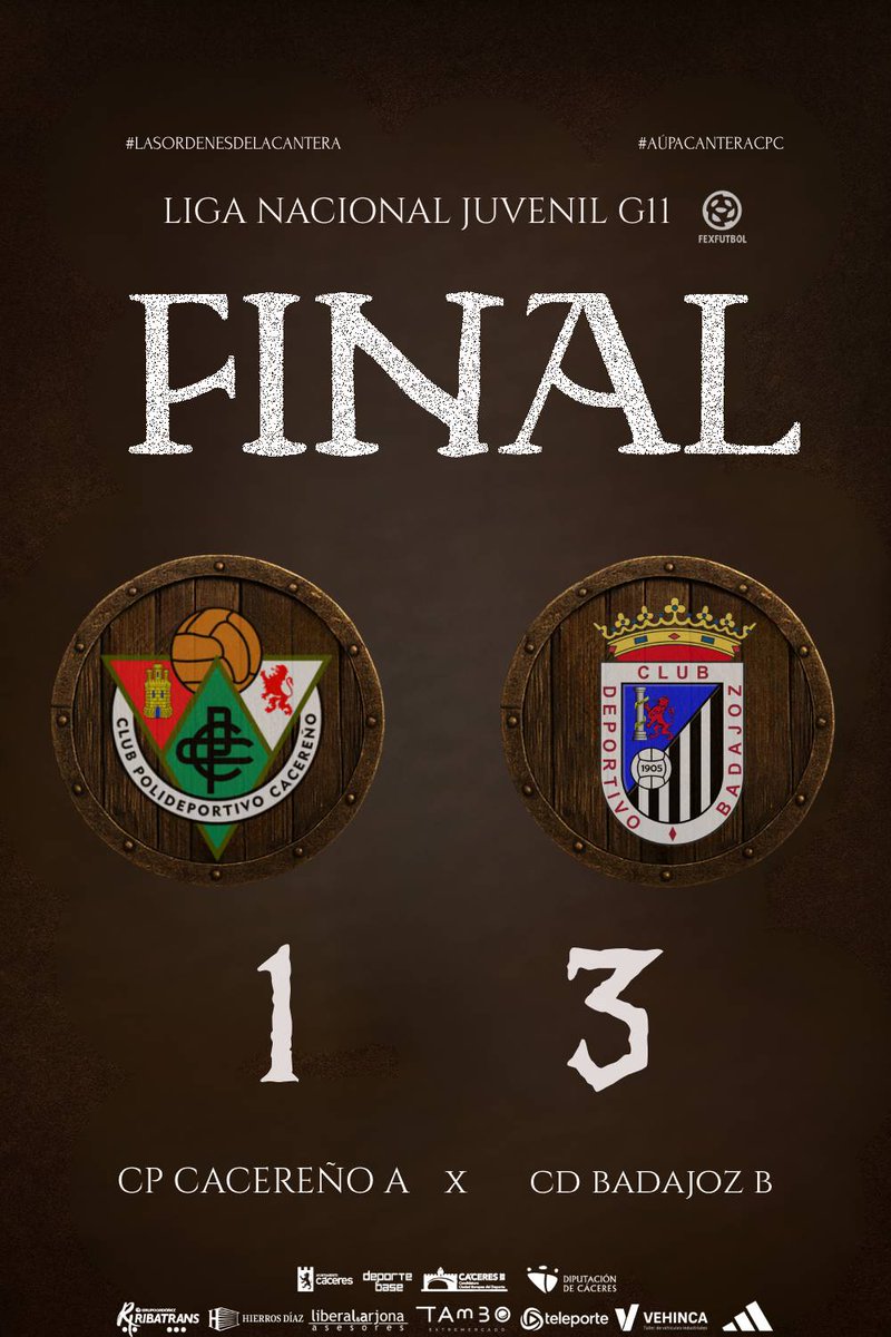 No pudo ser 

FINAL 

|⏱️90'+| 1 - 3 |