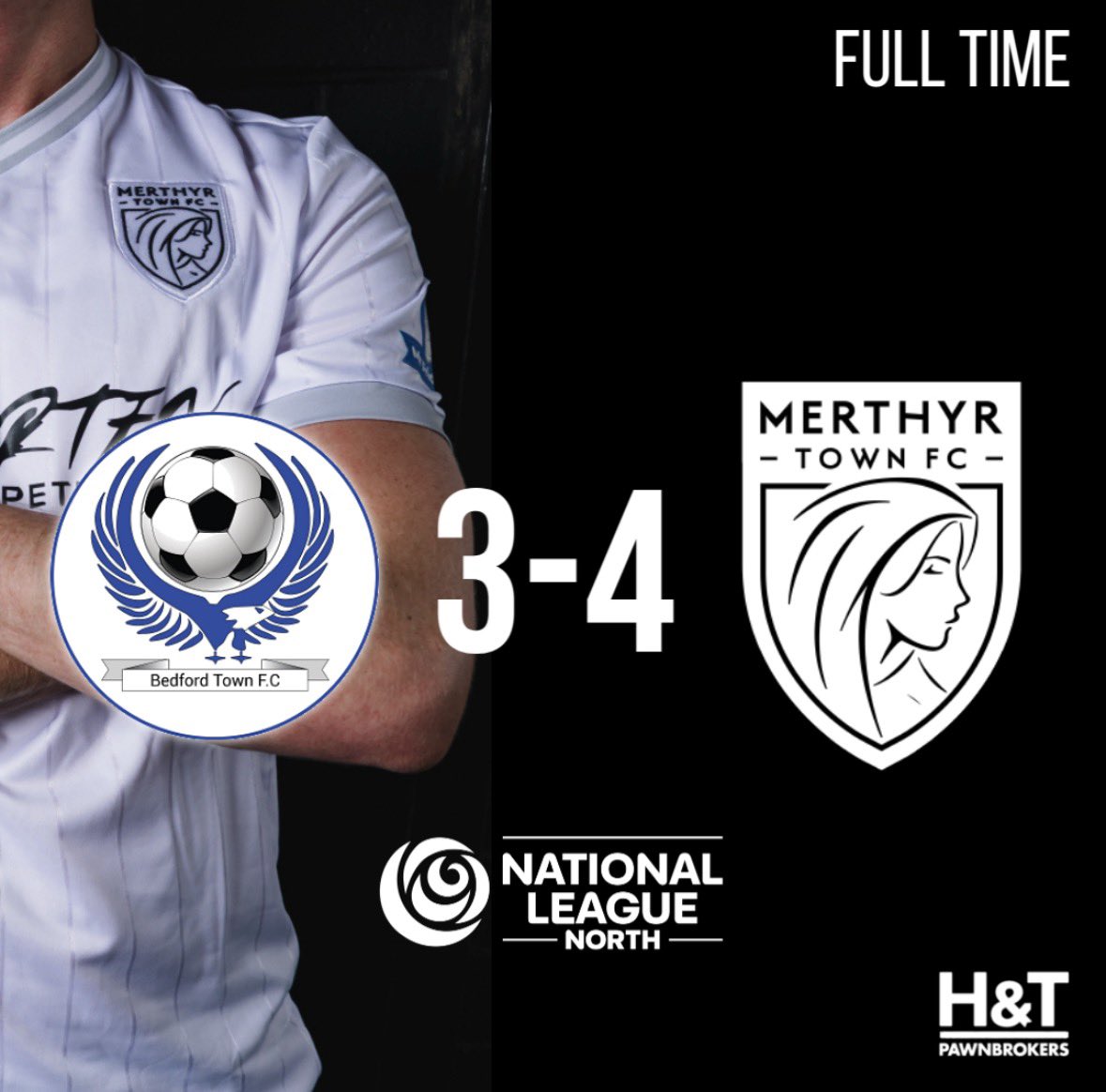 MerthyrTownFC's tweet photo. TOWN AWAY, WE LIKE IT 🕺

Despite a late charge from the home side, the three points are heading to South Wales! https://t.co/nFhNbTFIef