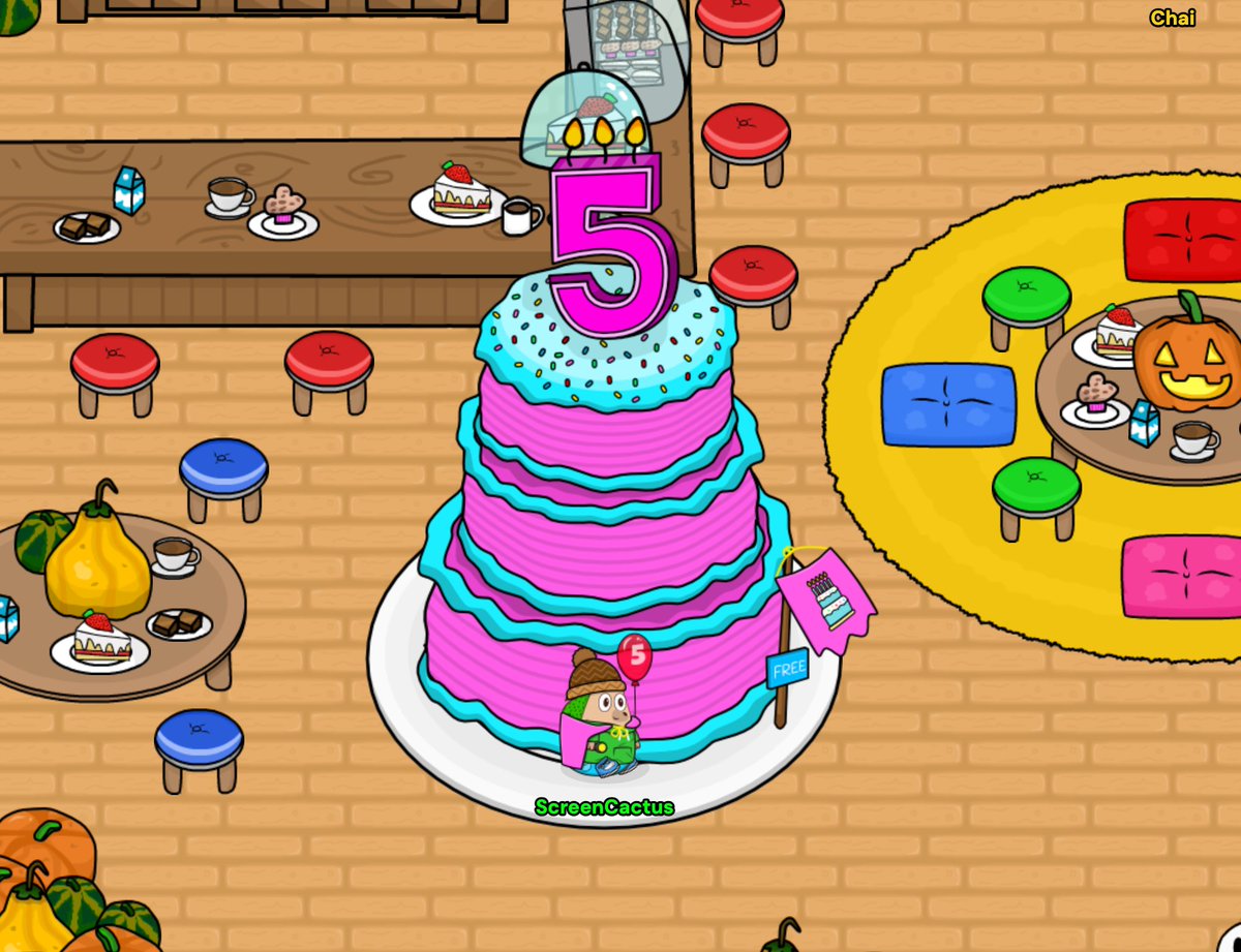 🚨 Time To Party!! 🚨

Join Us In The Cafe As We Celebrate The 5th Anniversary!  🥳 🎂🎈

✨ Don't Forget To Claim The Limited Edition Items! ✨