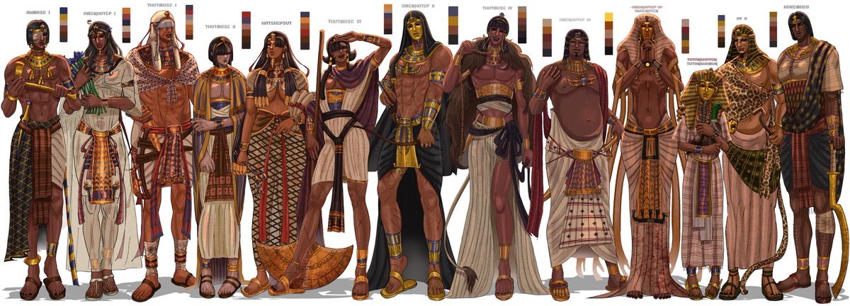 UserMaatRe_S's tweet image. 18th Dynasty 

Which dynasty should I draw next?