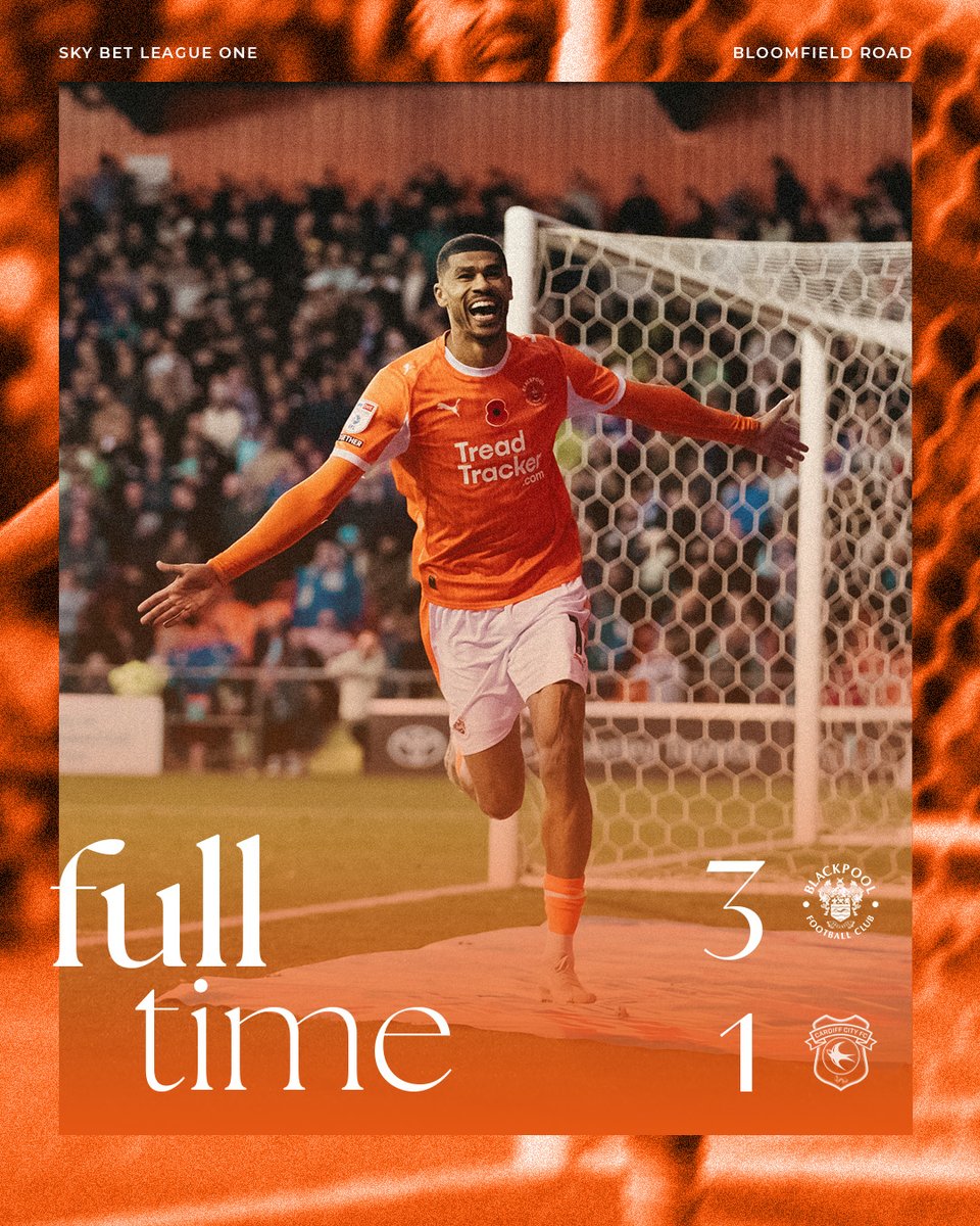 A stellar performance at Bloomfield Road! 🤩

🍊 #UTMP