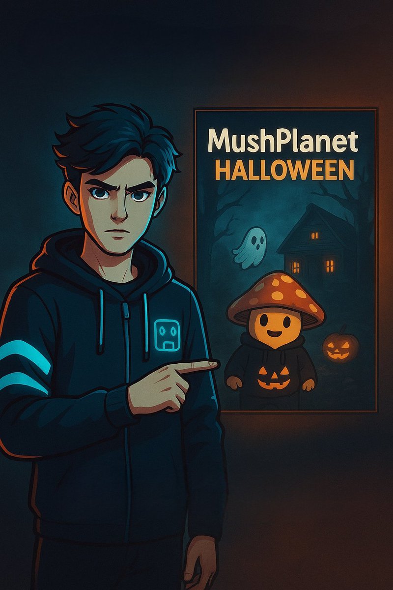 game16k's tweet photo. What happened on Halloween in MushPlanet? 🎃
Watch our new video!👻
@MushPlanet
YouTube: https://t.co/bylNzQdoyp

Tiktok:
https://t.co/26hK7js6tm https://t.co/Eb4Zldw7j9