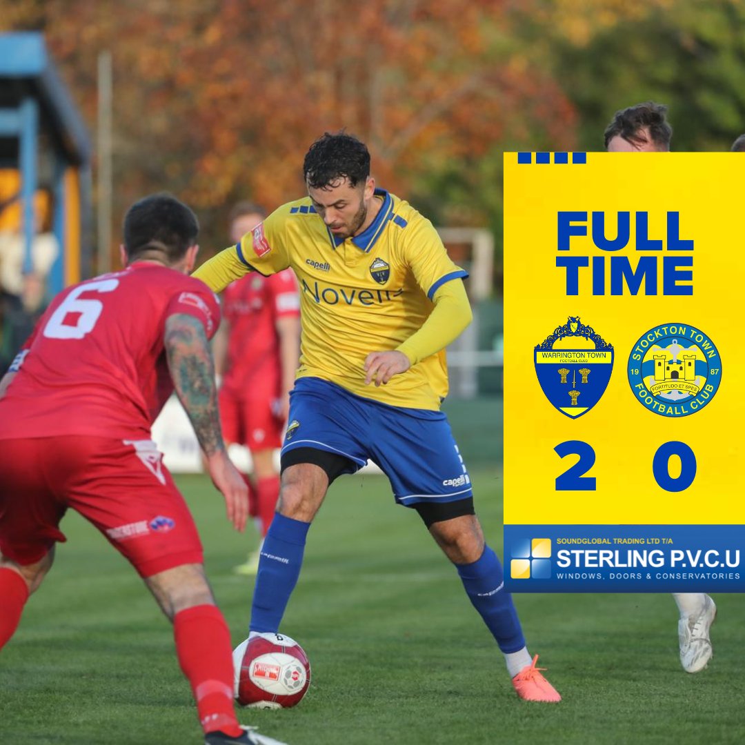 Warrington Town FC tweet media