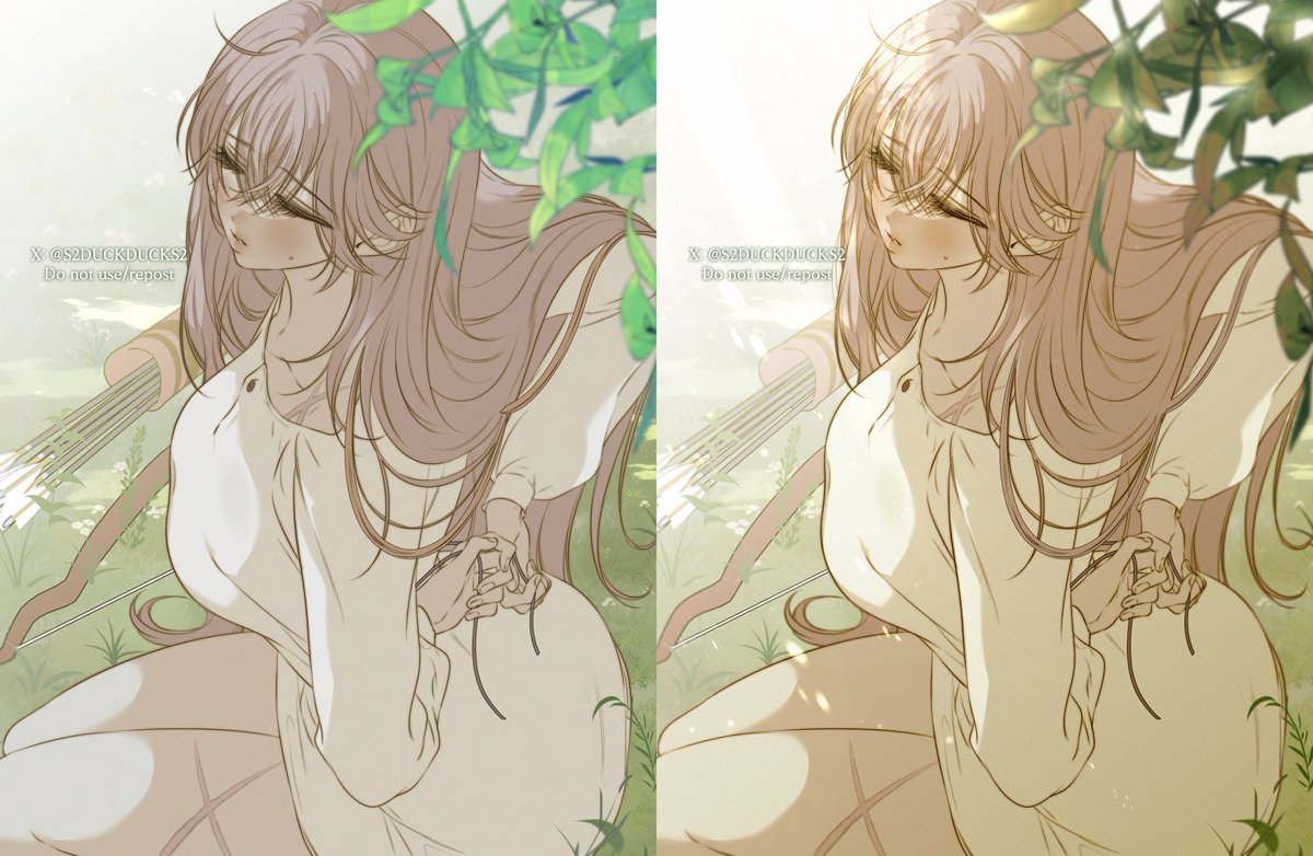 보정 전후보기〰️