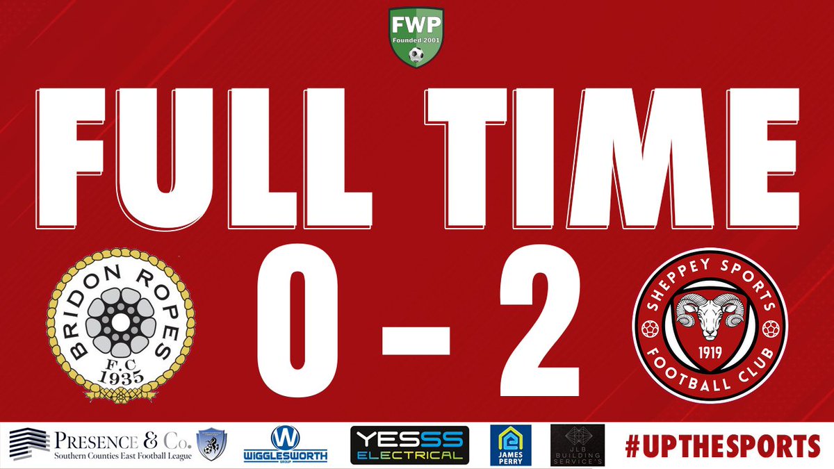 SheppeySportsFC's tweet photo. FULL-TIME: Bridon Ropes 0-2 Sheppey Sports https://t.co/pNfkoguzSy