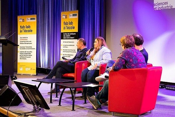 fablabalecole's tweet image. Le 10 décembre, participez aux Rencontres professionnelles de la communauté Fab Lab à l’école – édition 2025 ! 
Thème : “Démarche durable” ⏰🌍 
Échangeons, partageons et construisons ensemble un avenir plus responsable 💡
👉 buff.ly/ZQRHWim 
#FabLabALÉcole