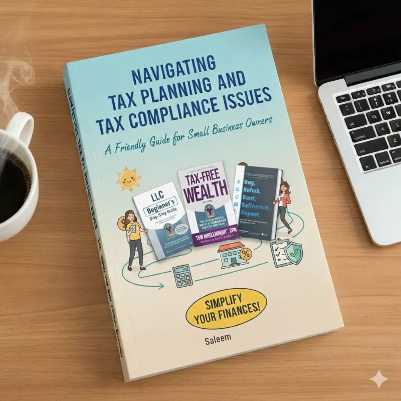 Muhamma92151036's tweet image. Navigating Tax Planning and Tax Compliance Issues

In this chatty guide, we&apos;ll break it down like we&apos;re grabbing coffee—simple, no jargon overload
#TaxPlanning #TaxCompliance #TaxStrategy #BusinessTaxes #TaxTips #SaveMoney #FinancialStrategy #BusinessTips
tinyurl.com/4dnakhjz