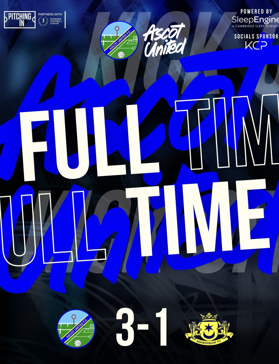 AscotUnitedFC's tweet image. Three big Racecourse points on the board! 

#WeAreAscot #UpTheYellas💛💙