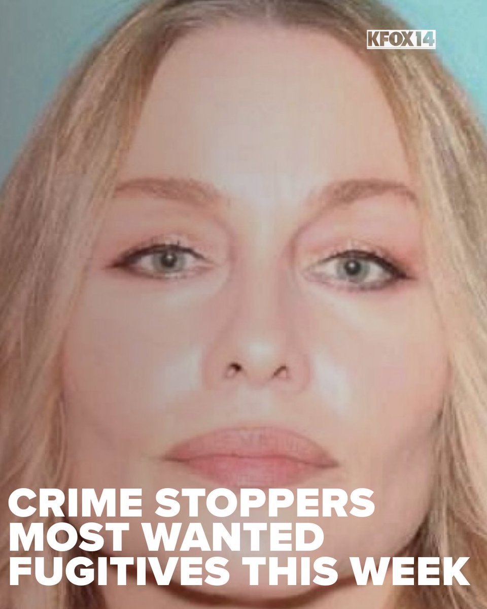 PHOTOS: These are the most wanted fugitives by El Paso Crime Stoppers this week. More photos: bit.ly/3JqkfXz