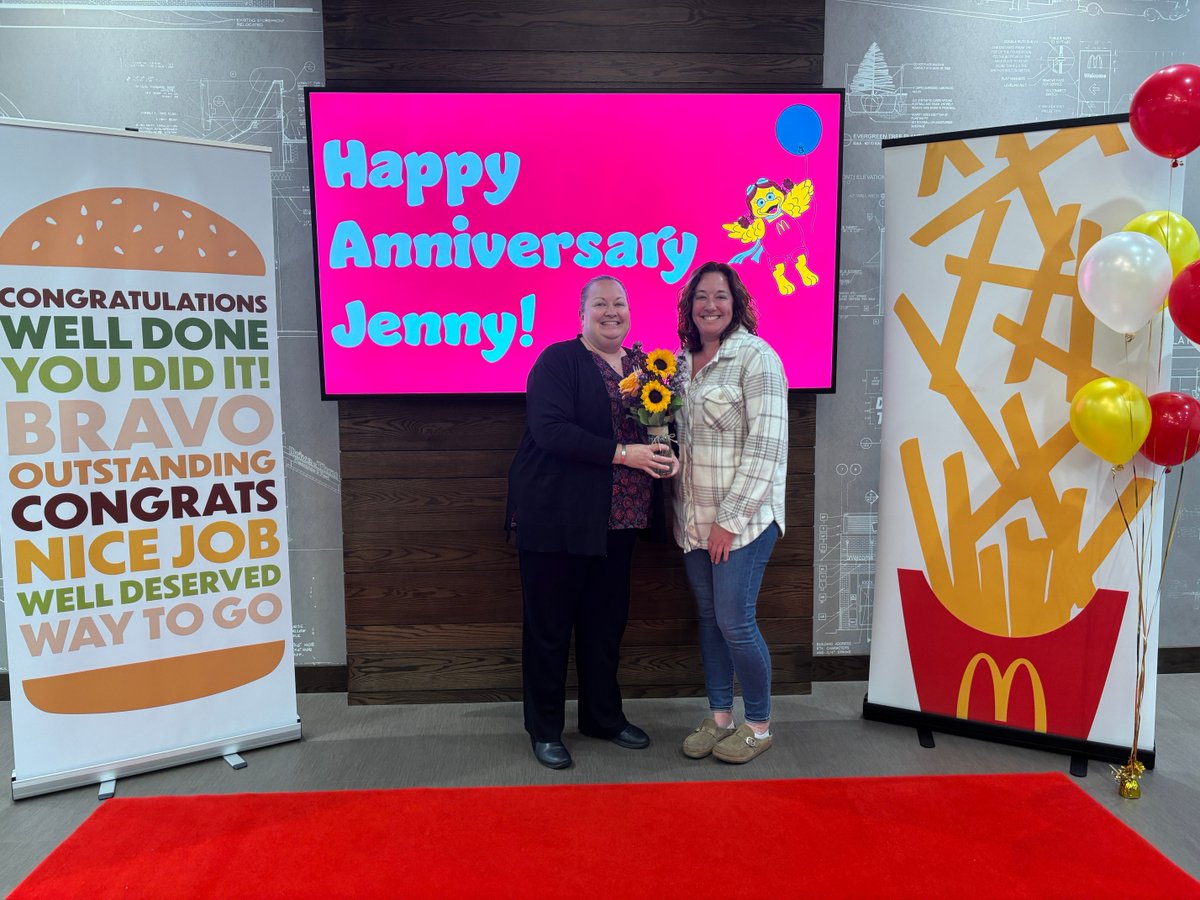 Congratulations Jenny on 25 amazing years in HR!🙂