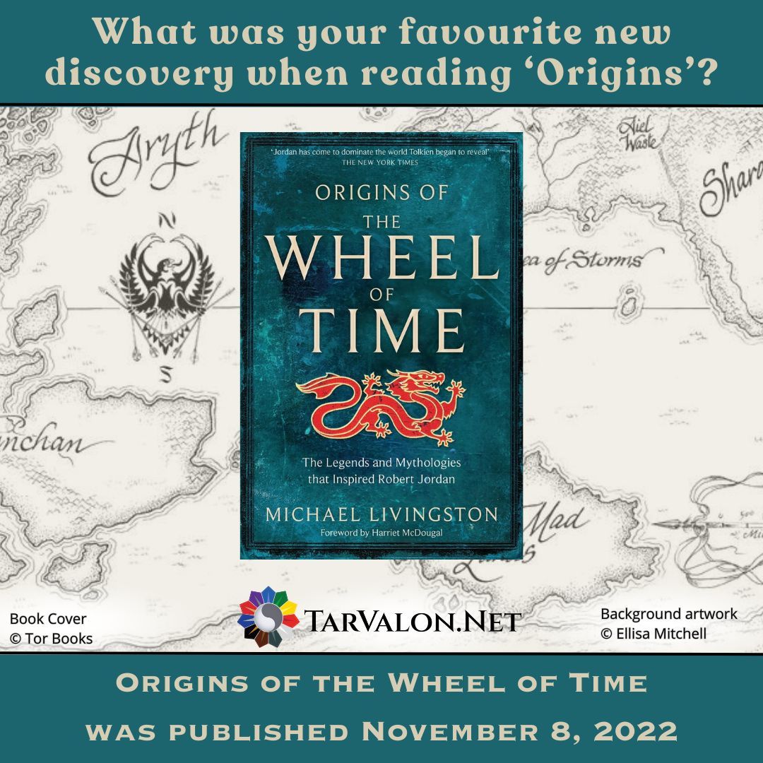 TarValon's tweet image. What was your favorite new discovery when reading Origins?

#TwitterOfTime #TarValonNet #BookTwitter