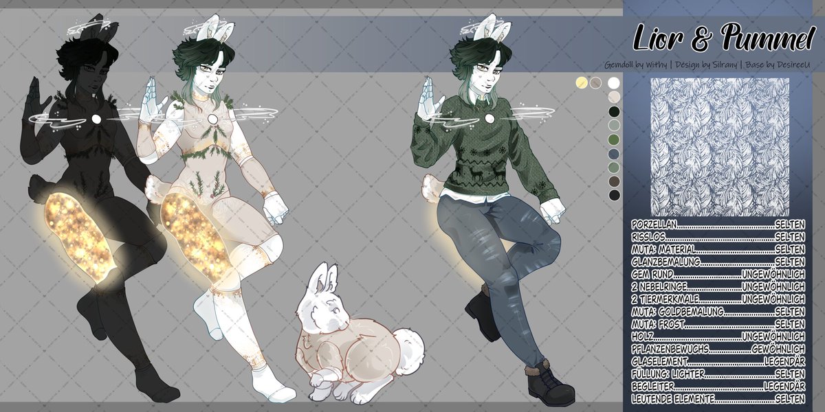 Ich durfte für die liebe <a href="/Matschimus/">matsch</a>  eine Gemdoll (Close species) designen. <3 

Ich mag ihn total und wollte ihn mal wieder gar nicht hergeben xD
Ich muss echt mehr designs für mich machen xD

#originalcharacters