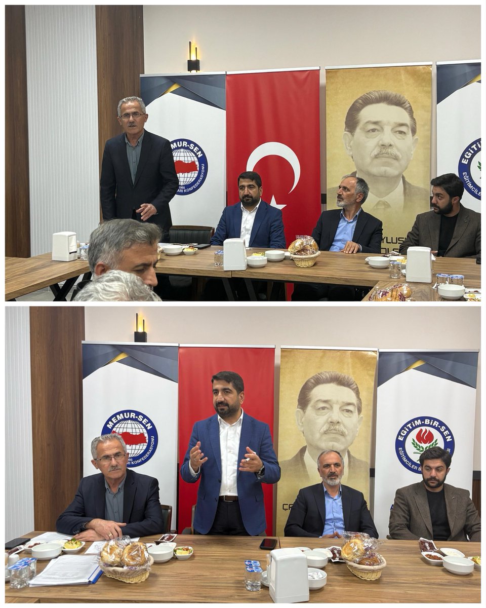 Genç Memur-Sen “Bir Bilenle Bilge Nesil” Liseler Arası Kompozisyon Yarışması kapsamında, merkez ilçe danışman öğretmenlerimiz ve değerlendirme komisyonumuzla birlikte Memur-Sen ve Eğitim-Bir-Sen İl Başkanımız Mehmet DEMİR öncülüğünde Adıyaman Sanko Öğretmenevi ve ASO’da hazırlık