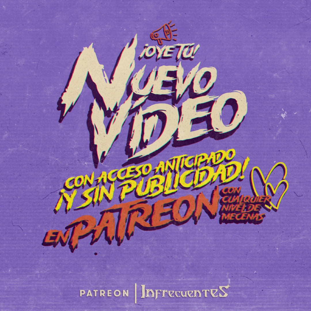 ¡Vídeo de #MTGxAvatar en PATREON!💥 

➡️ Empiezan nuestros contenidos de la nueva colección de MTG con un vídeo en el que os contamos todo lo que necesitáis para DOMINAR sus presentaciones.🤩 

LET'S GOOOOOO🚀 

Mañana en YT.🫡 
🔗 patreon.com/c/infrecuentes