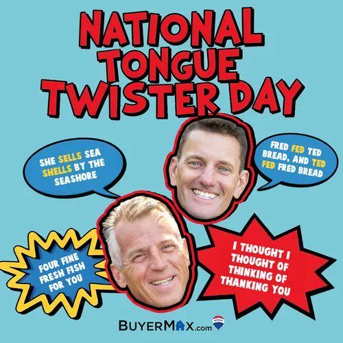 BuyerMax's tweet photo. Bet you can’t say “She sells seashells” three times fast! Ready… go! 👅⚡ https://t.co/JpNxfPlJXb