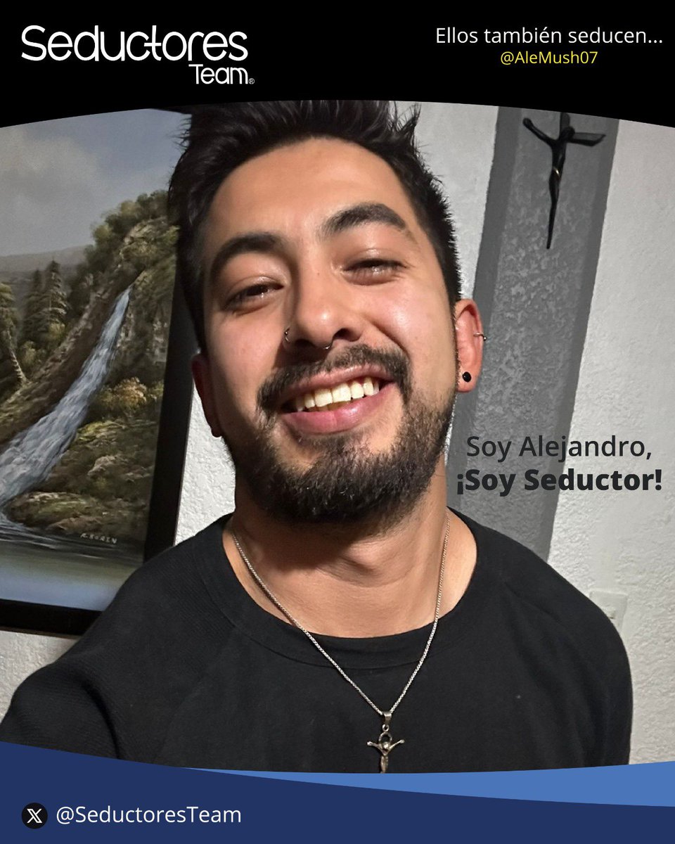 Hola soy Alejandro (Mush) 
Soy respetuoso y busco una interacción sana y respetuosa ya sea con parejas ( sé mi lugar como tercero ) o con unicornios ( sé mi lugar como cómplice) 

Porque ellos también seducen!
🔥🧔🏽‍♂️🔥

Sigue su cuenta!

x.com/alemush07?s=21