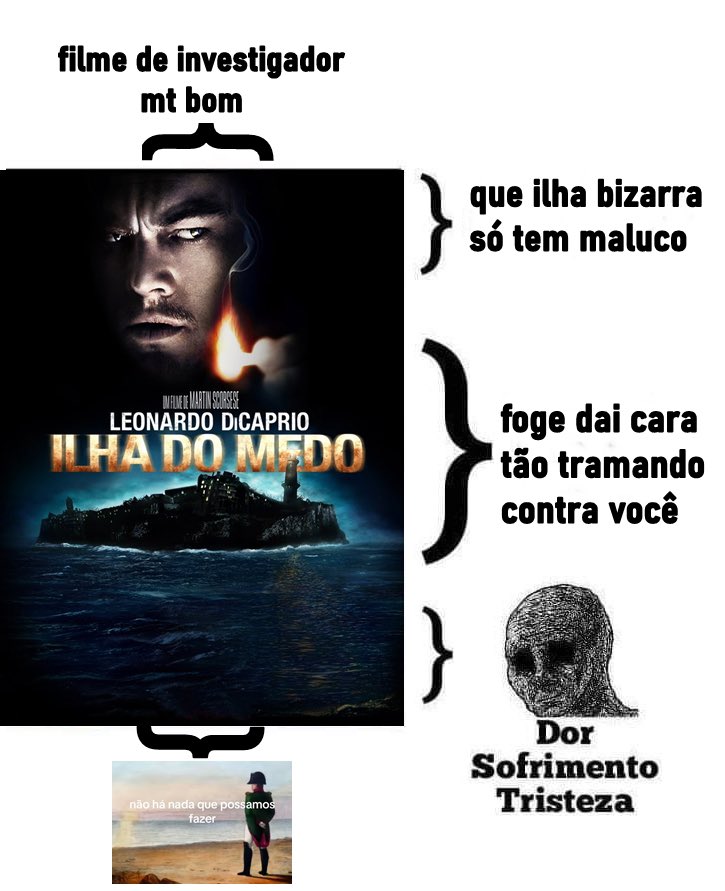 coisas_cinema's tweet photo. assistir ilha do medo é tipo: https://t.co/Iqvy0TBp6r