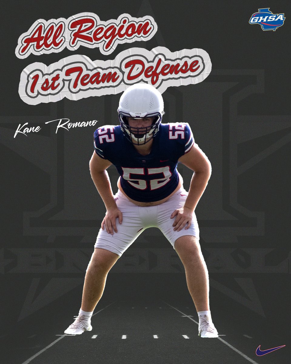 Congratulations to our Region 7 AAA 1st Team Defense selections! Brayden Hudson, <a href="/brody68106583/">Brody James</a> and <a href="/kaneromano07/">Kane Romano</a> 
#GoGenerals #TajTalent   <a href="/RecruitHHS/">Heritage Generals FB Recruiting</a>