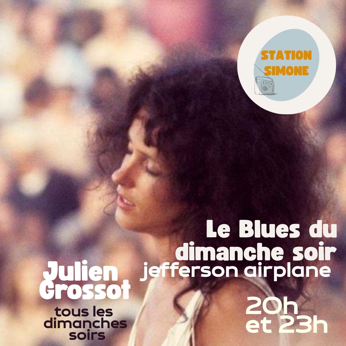 Dimanche, ça va vous faire quelque chose !
<a href="/StationSimone/">Station Simone</a>
<a href="/thierrychanu/">Thierry Le Chat</a> <a href="/c_vollaire/">Catherine Vollaire</a> <a href="/bertrand_auge/">Bertrand Augé</a> <a href="/CatsEyeMuseum/">BéBéB</a> <a href="/patriciacapelle/">Patricia Capelle</a> 
<a href="/VinyleAudio/">Vinyle&Audio</a> <a href="/Julien_Grossot/">Julien Grossot</a>  <a href="/Albusae/">Alex</a> <a href="/TweetMaman/">Tweet Maman</a> 
<a href="/RemiFauconnier/">Rémi Fauconnier</a> <a href="/JulieJulieL/">Julie L.</a> <a href="/JoelleLosfeld/">losfeld joelle</a> 
<a href="/WaterlooSunsetK/">Tony Gameiro</a> <a href="/GeorgesBerger/">Hervé Labatut</a> <a href="/Deserrances/">Daniel des Errances</a>  &amp; co