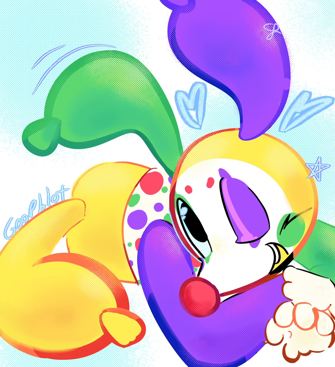 goopblot's tweet image. Looey gooey time