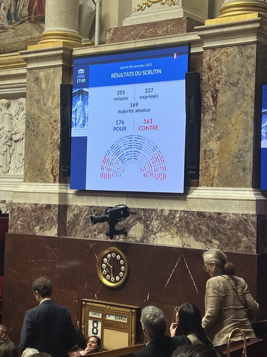 Le PS vote avec les Macronistes les recettes de la sécurité sociale.

Les exonérations sur les salaires à plus de 8000€, les 80 milliards de cadeaux aux entreprises qui délocalisent, la privatisation des crèches…

Et il manquera 5 milliards pour nos hôpitaux.

Bravo le PS.