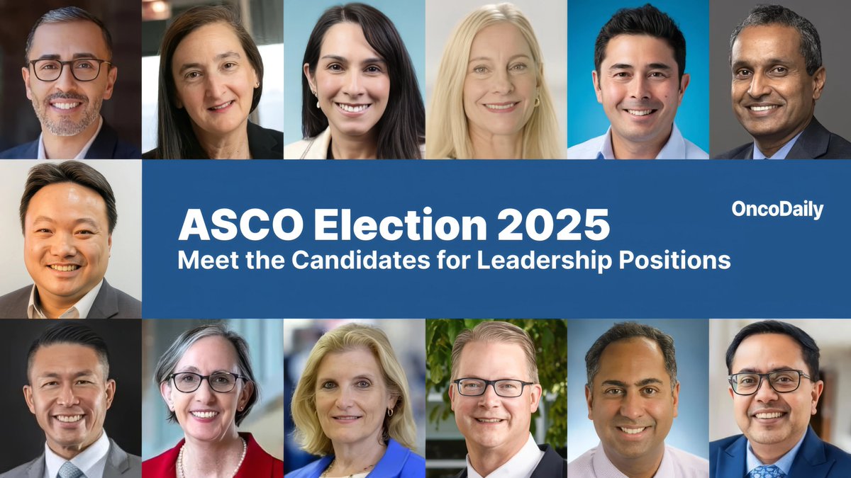 ASCO Election 2025: Meet the Candidates for Leadership Positions

<a href="/herbloong/">Herbert Loong, MBBS, FASCO</a> <a href="/DrMLChua/">Melvin LK CHUA | FRCR, PhD, FASCO</a> <a href="/KarynAGoodman/">Karyn Goodman, MD, MS</a> <a href="/DrDawnHershman/">Dawn Hershman</a> <a href="/NCIDirector/">Dr. Kimryn Rathmell</a> <a href="/neerajaiims/">Neeraj Agarwal, MD, FASCO</a> <a href="/minasedrakmd/">Mina S. Sedrak</a> <a href="/AnaVManana/">Ana I. Velázquez Mañana, MD, MSc, FASCO</a> <a href="/ASCO/">ASCO</a> 

oncodaily.com/insight/asco-e…

#OncoDaily #Oncology #Cancer #Health #Medicine #MedX #ASCO