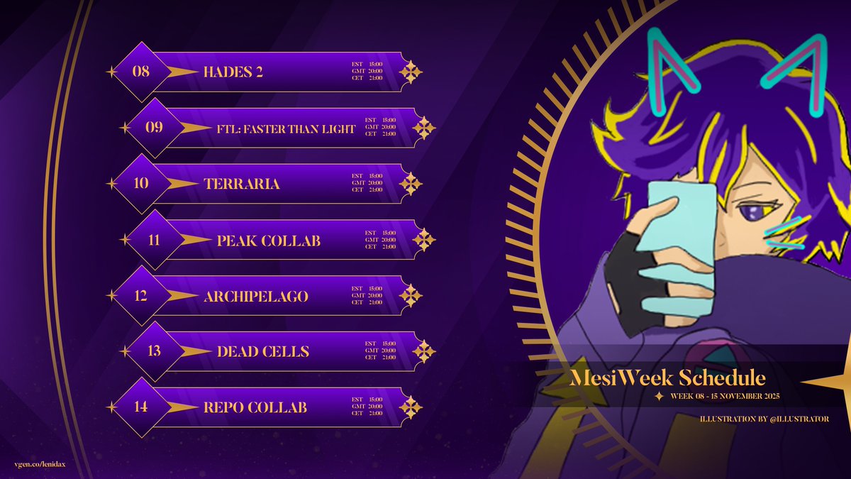 MesianVelari | Vampire VTuber | 💜🎭 tweet media