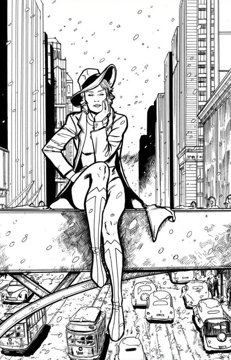 jordi_pz's tweet image. Commission on paper #MakeComics #comicbooks #commissionsopen