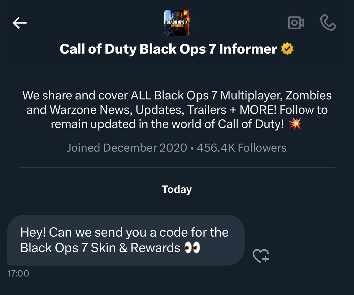 Call of Duty Black Ops 7 Informer tweet media