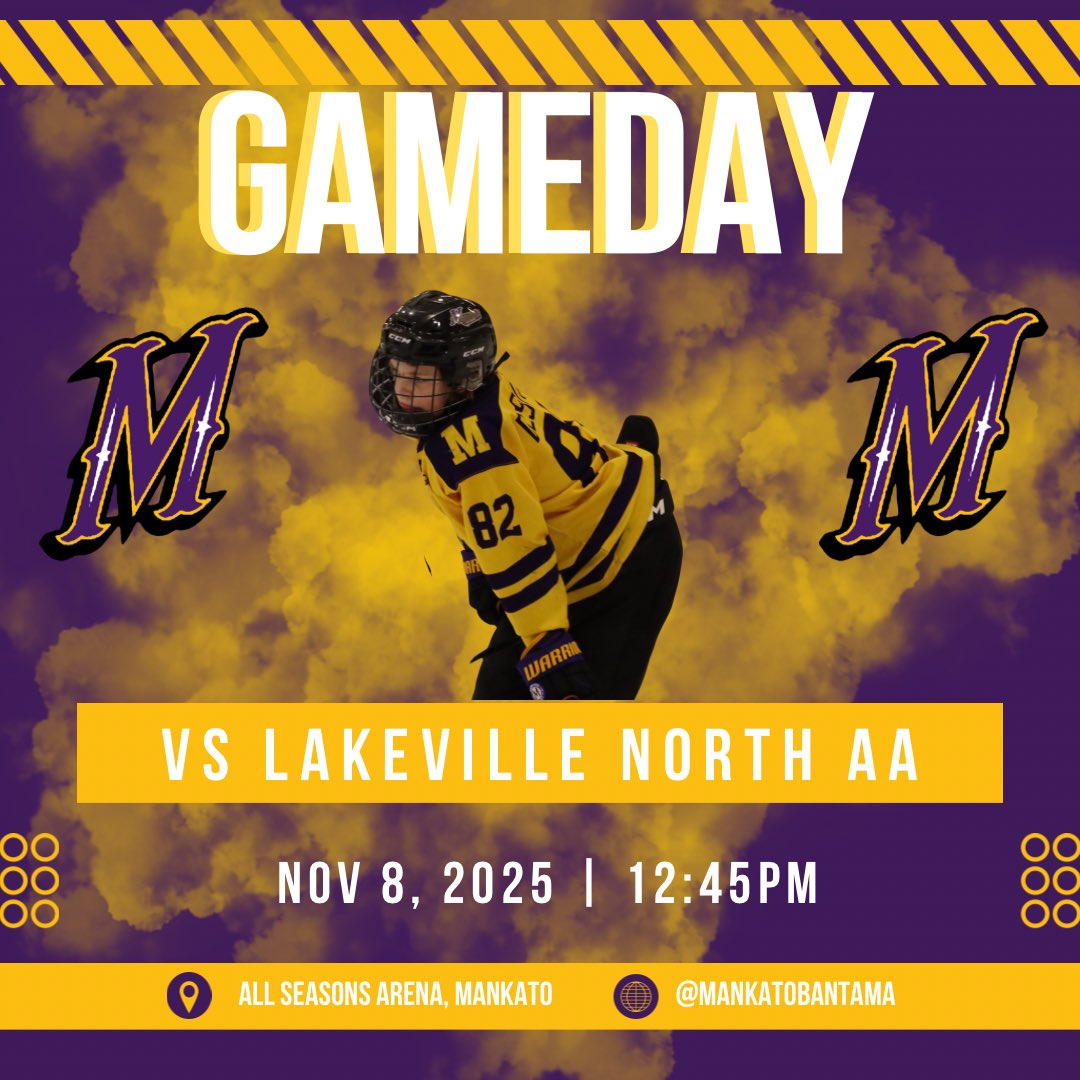 GAMEDAY! The Mavs are at home taking on Lakeville North AA! If you’re in town head to ASA for a showdown! #rollmavs 

<a href="/mnhshockeytalk/">mnhshockeytalk</a> <a href="/FollowThePuck/">FollowThePuck 👻</a>
