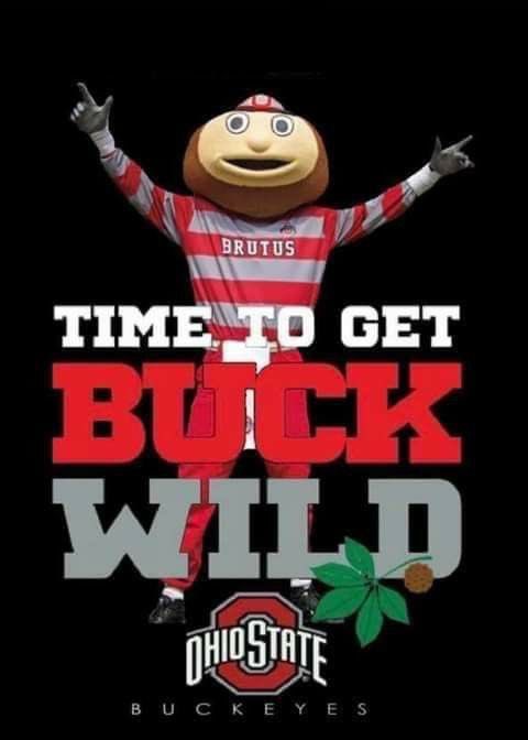 Great afternoon!!! LETS GO BUCKS!!! #ohiostatebuckeyes