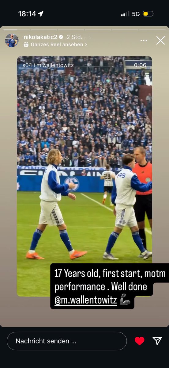 Wie kann man Katić nicht lieben? Erst die Aussage nach dem Spiel gegen Karlsruhe, jetzt wieder das, er ist so ein Boss