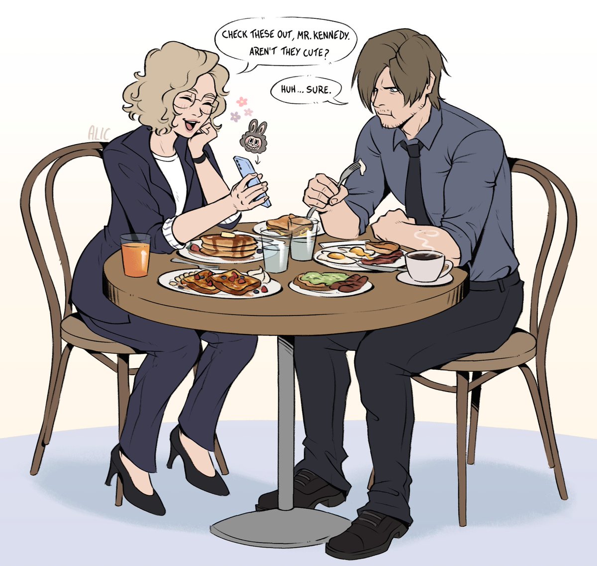 I hope this will be canon in Re9