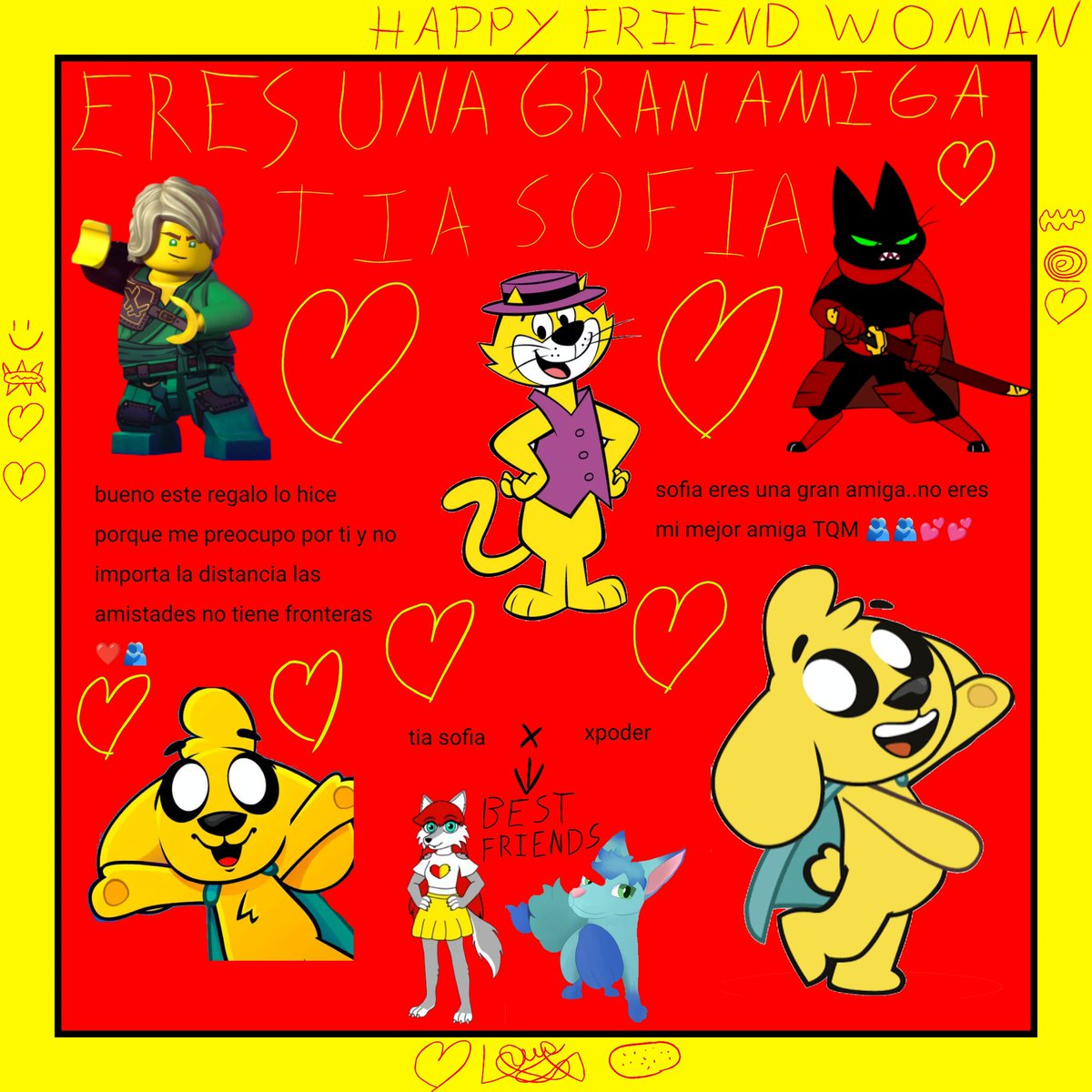 Esto es un regalo para mí amiga si una gran mejor amiga <a href="/Tia_Shofi/">Tia_Shofi98❤️🐺💛</a> porque siempre has sido una gran persona y compañera y por algo no quiero perder a una gran amiga así que amiga tkm eres la mejor 🫂🥹🥹❤️❤️❤️ y no eres una inútil eres alguien especial para mí 🥹❤️🫂