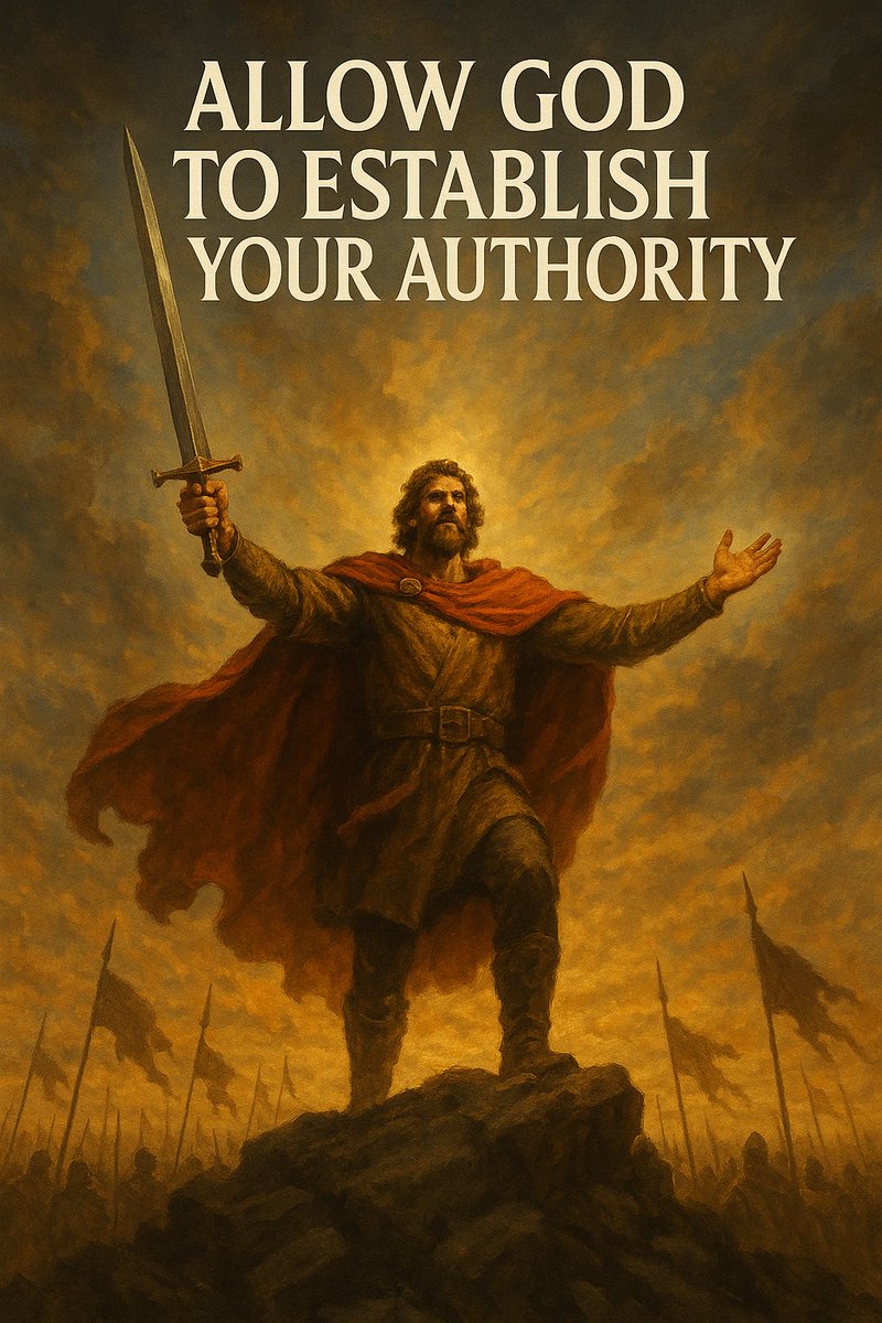 Allow God to establish your authority.