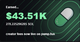 thanks to <a href="/Pumpfun/">pump.fun</a> i was able to earn $80k from fees only from 3 successful launches.

that's why i'm giving away 3 sol to 3 different people.
all you have to do is like, tag 3 of your friends and retweet

ends in 24h, good luck to everybody🙏